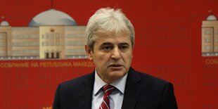 Politiker Ali Ahmeti.