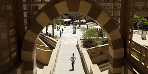 Campus der amerikanischen Universität in New Cairo