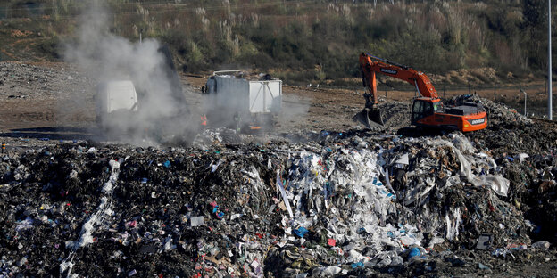 Müllhalde in Sobrado