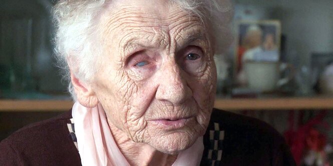 Porträt einer alten Frau, Johanna Langefeld