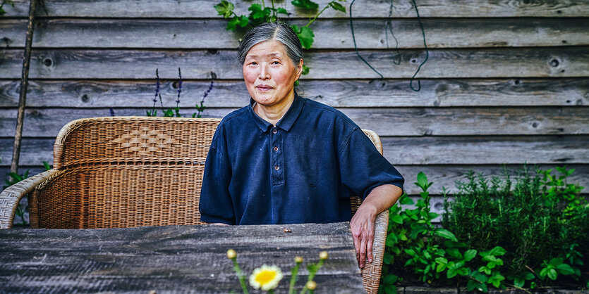 Portrait der Künstlerin Hyun Sook Song