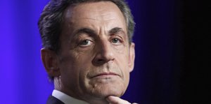 Expräsident Nicolas Sarkozy