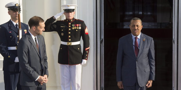 Abdullah al-Thinnin im Weißen Haus 2014