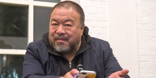 Al Weiwei in seinem Atelier