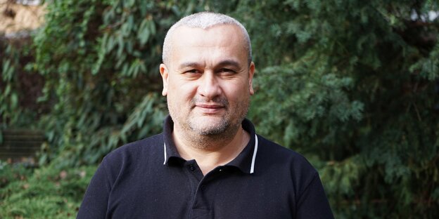 Bobomurad Abdullaev, Journalist aus Usbekistan.