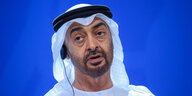 Kronprinz von Abu Dhabi Mohammed bin Said al-Nahjan.