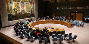 Plenarsaal des UN-Sicherheitsrates