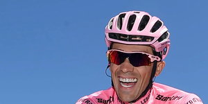 Alberto Contador beim Giro d'Italia