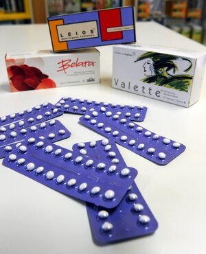 Verschiedene Pillenpackungen Verschiedene Pillenpackungen