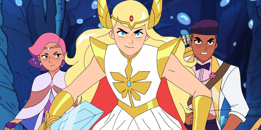 3 mystische Figuren aus der Netflix-Zeichentrick-Serie „She-Ra“