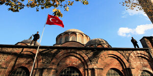Aussenaufnahme des Chora-Museums in Istanbul