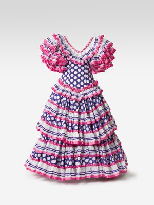Rosafarabenes Flamencokleid Rosafarabenes Flamencokleid