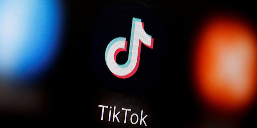 Die chinesische App Tiktok auf einem Smartphone