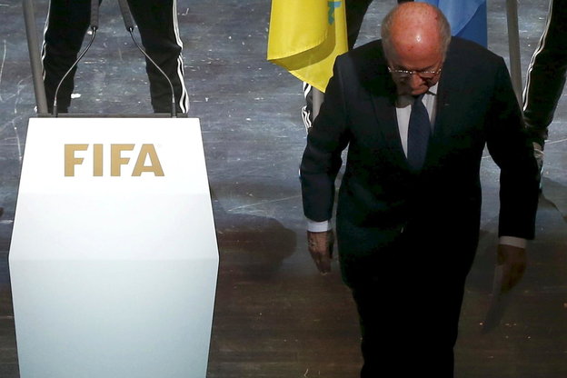 Sepp Blatter bei der Fifa-Versammlung in Zürich