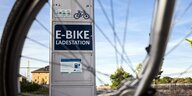 E-Bike Ladestation.