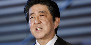 Portrait von Shinzo Abe