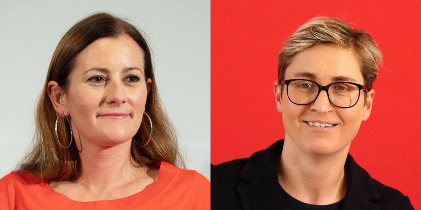 Janine Wissler und Susanne Hennig-Wellsow