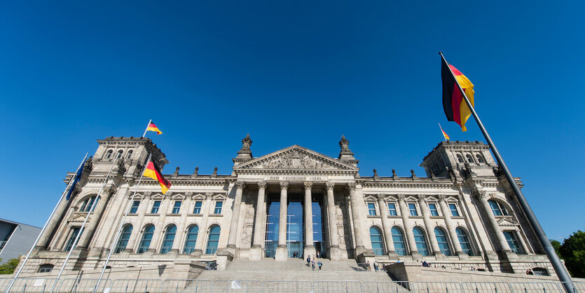 Reichstagsgebäude in Berlin