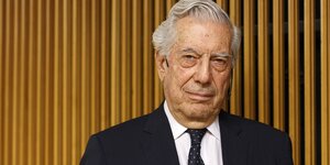 Portrait des SChriftstellers Mario Vargas Llosa