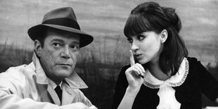 Szene aus Jean-Luc Godards „Alphaville“ (1965)