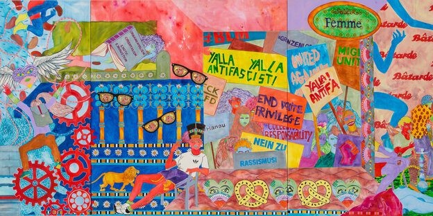 Bild mit dem Titel "Migration Pride" von Nadira Husain Bild mit dem Titel "Migration Pride" von Nadira Husain
