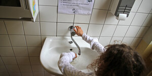 Waschraum Schule Berlin