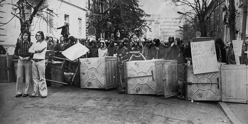 Straßenschlacht am Frankfurter Kettenhofweg, 1973