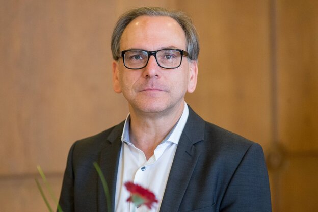 Oberbürgermeister Andreas Mucke, 54, will sein Amt verteidigen