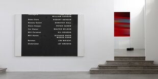 Installationsansicht im Kunstverein in München