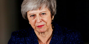 Portrait von Theresa May