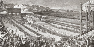 Volksfest in Paris, 1799