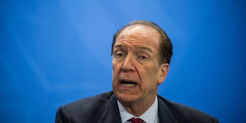 David Malpass, Präsident der Weltbank, vor einem Jahr in Berlin