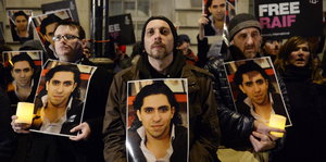 Solidarität mit Raif Badawi
