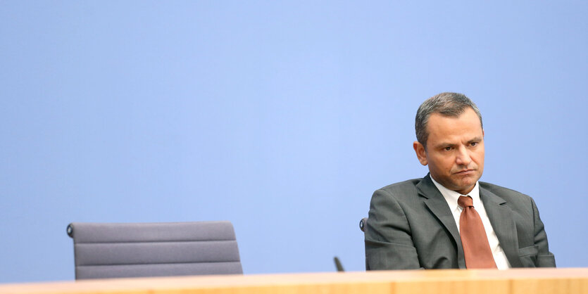 Edathy in der Bundespressekonferenz