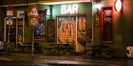 Geschlossene Bar in Friedrichshain