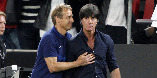 Jürgen Klinsmann und Jogi Löw
