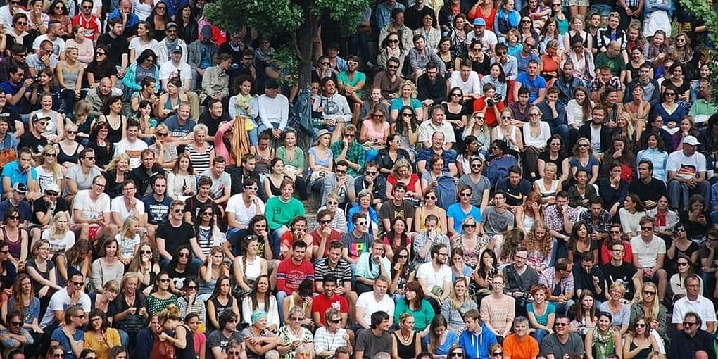 Eine Großveranstaltung in Berlin, wie sie vor der Pandemie noch möglich war