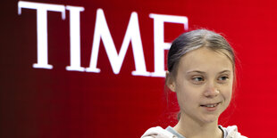 Umweltaktivistin Greta Thunberg