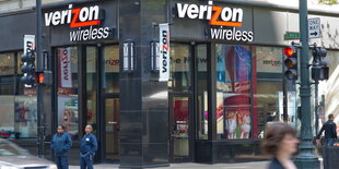 Geschäft der Firma Verizon in Chicago