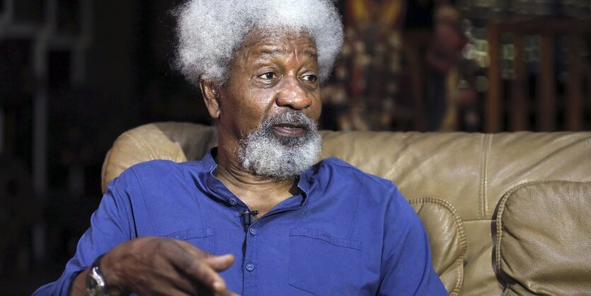 Der nigerianische Schriftsteller und Nobelpreistäger Wole Soyinka