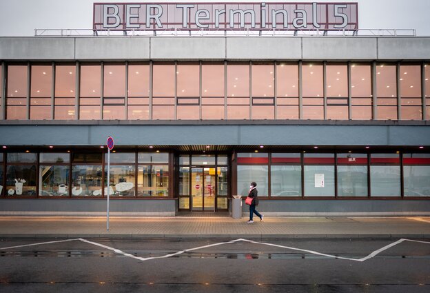 Blick auf ein Terminal