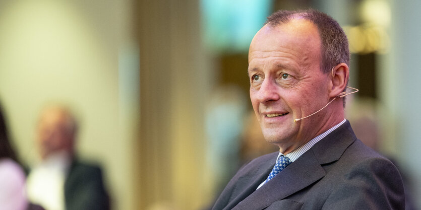 Friedrich Merz im Anzug