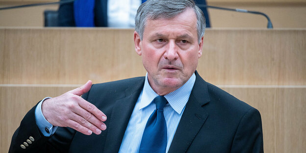 Hans-Ulrich Rülke spricht im Landtag