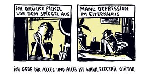 Comicstrip von Philip Waechter