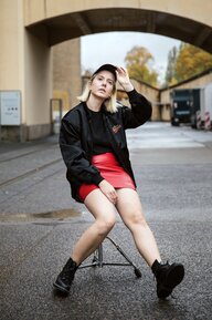 Die Musikerin Laura Lee Die Musikerin Laura Lee