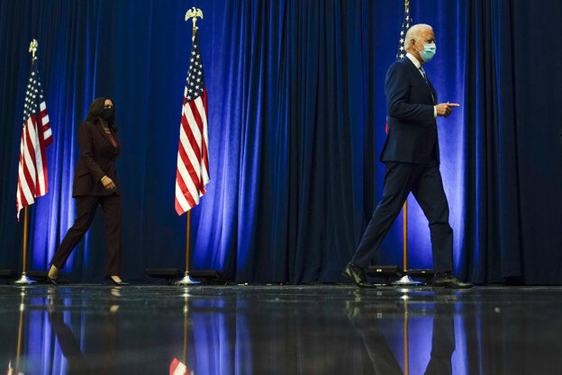 Joe Biden auf dem Weg zum Rednerpult Joe Biden auf dem Weg zum Rednerpult