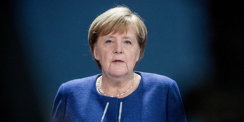 Die Bundeskanzlerin Angela Merkel