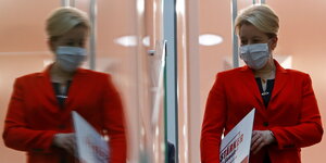 Bundesfrauenministerin Franziska Giffey (SPD)