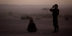 Unabhängigkeitskämpfer in der Westsahara.
