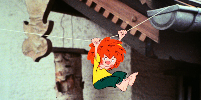 Pumuckl am dünnen Seil